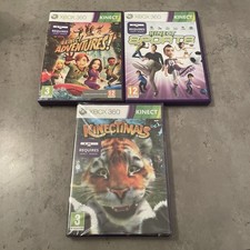 Xbox 360 Kinect Games Bundle (X3) One Sealed - Adventures, Sports & Kinectimals