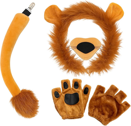 Lion costume complete piece - lion, costume,