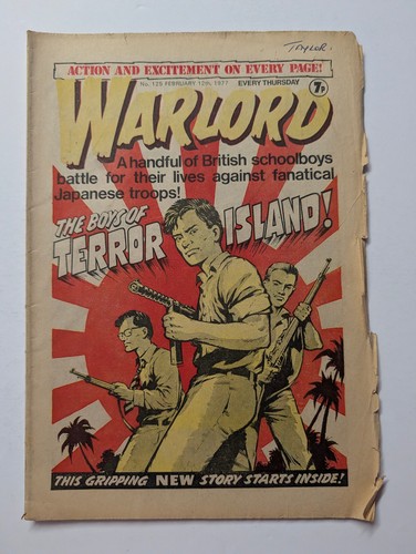 Warlord comic 125 february - warlord,
