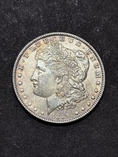 1889 United States Of America Morgan 90% Silver $1 Dollar Coin - Good Grade