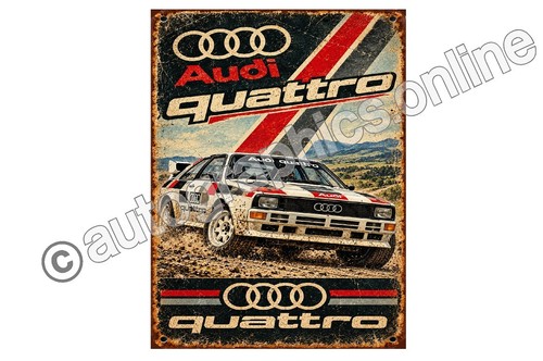 Audi quattro sign - sign,
