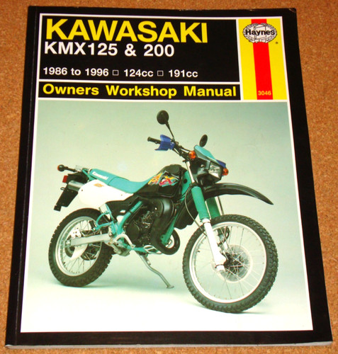 Kawasaki kmx125 200 1986 to - kawasaki, &
