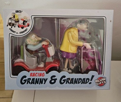 Racing granny and grandad - racing,