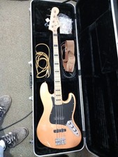 Fender Jazz Bass Squier All Natural Electric Bass Guitar