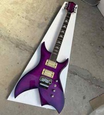 Unusual Shape Purple 6 Strings