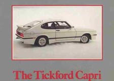 A4 Print Ford Tickford Capri