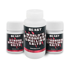 Beast Strong Ammonia Smelling Salts for Gym Sniffing Weightlifting by Eddie Hall