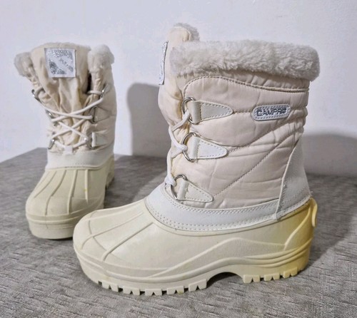 Campri snow boots shoes white - snow,