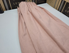 John Lewis MTM W397 x D214cm Cotton Blend Pencil Pleat Curtains RRP £567