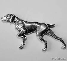 Pointer Pewter Pin Brooch -
