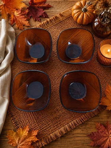 Vereco french glass bowls - 4x,
