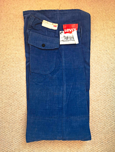 Levi men blue denim - blue, flared