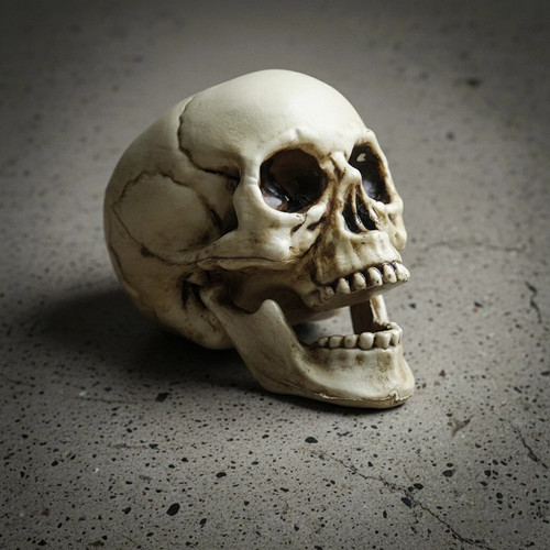 Realistic skull head - realistic,