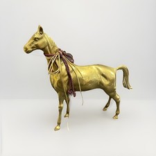 Horse Statue Figure Brass