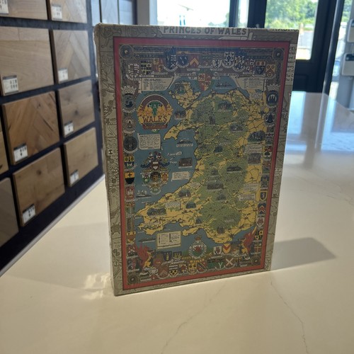 Pictorial jigsaw map - jigsaw, of