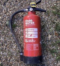 Chubb Water Fire Extinguisher
