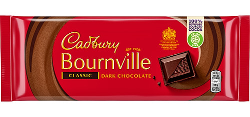 Bournville dark chocolate - dark,