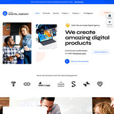 🌐 Digital Agency Website