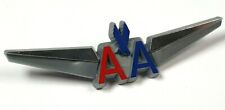 AA American Airlines Junior Kids plastic wings badge Childrens pilot - USA