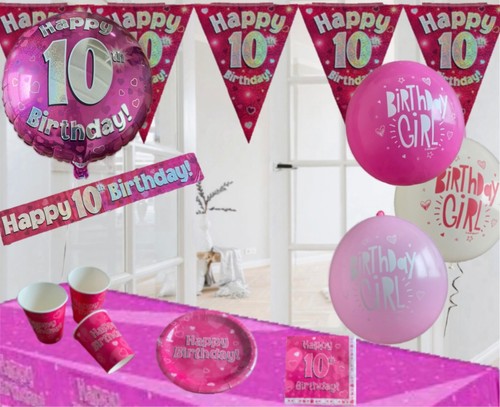 10th birthday pink - 10th,