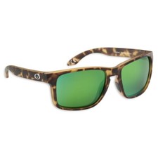 Lagoon Floating Flying Fisherman Sunglasses-Tort/Amber/Green Mirror Lens-8101TAG