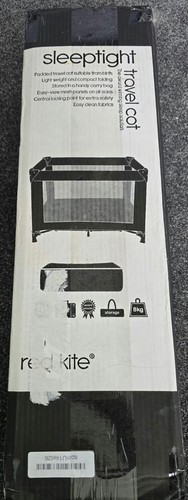 Red kite sleeptight travel cot - red,