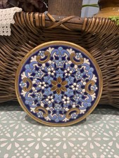 Ceramicas Sevilla Limited Edition Spanish Plate Decorated With 24k Gold