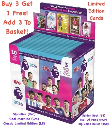 Topps premier league 2026 - topps,