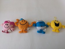 4x mr men little miss plush