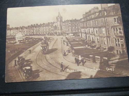 Postcard morecambe west end - west,