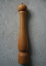 Large Wooden Pepper Mill Grinder Light Brown Birch Colour 40cm 16"