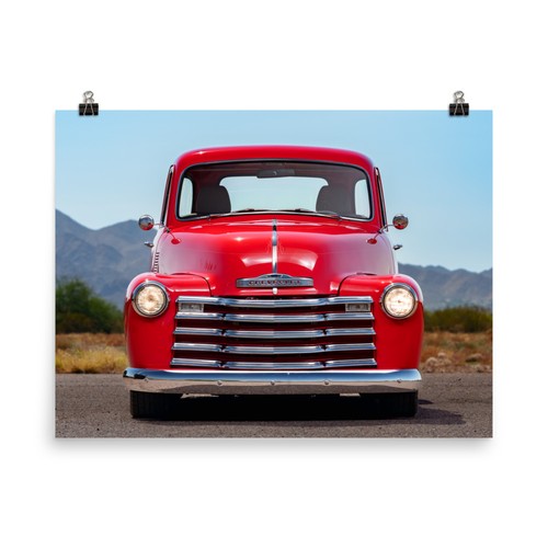 1954 chevy 3100 truck poster - 1954,