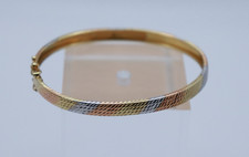 9CT  TRI COLOURED GOLD