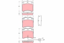 Trw brake pads - trw,