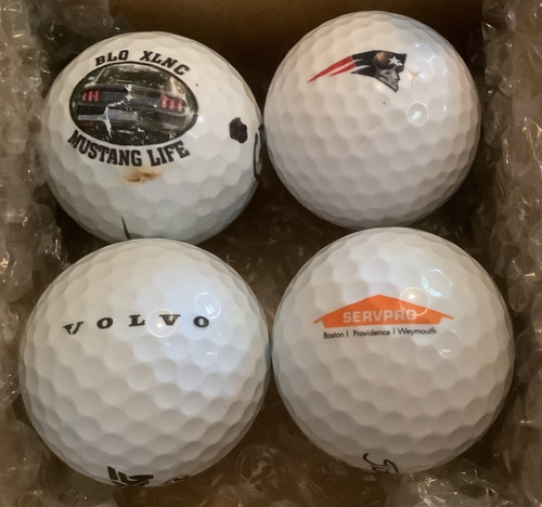 Logo golf balls - balls,, 4ct