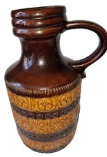 Large SCHEURICH 39cm West German Fat Lava Vase Mid Century 60s Model 489-39