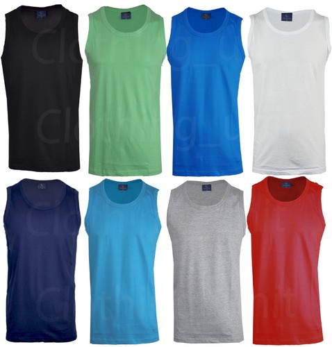 Mens sleeveless vest cotton - sleeveless,