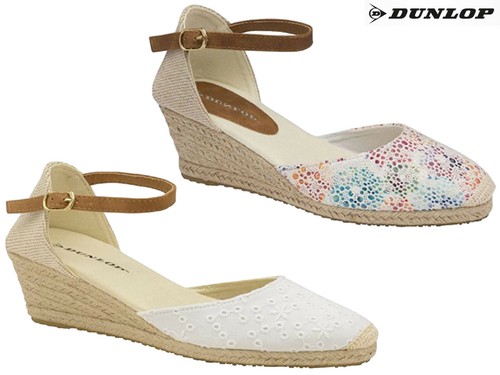Dunlop ladies wedge sandals - dunlop,