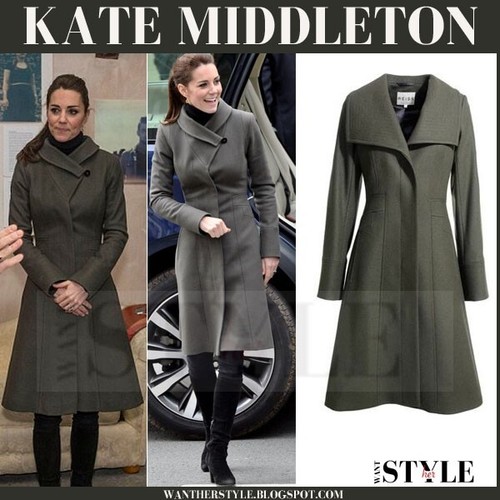 Reiss green wool - green, military