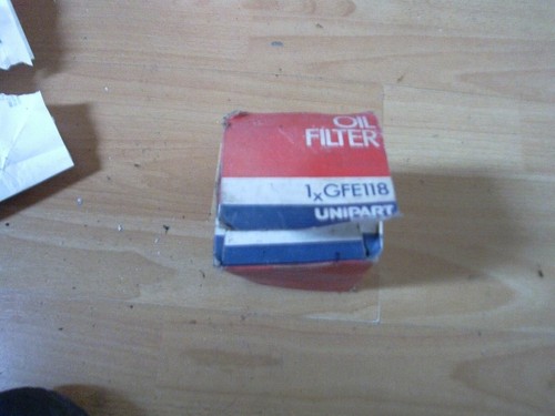 Unipart gfe 118 oil - unipart,