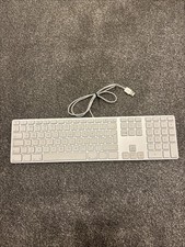 Apple A1243 Wired Aluminium Keyboard - White