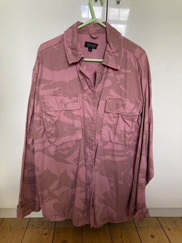 Topshop pink camo - topshop, size