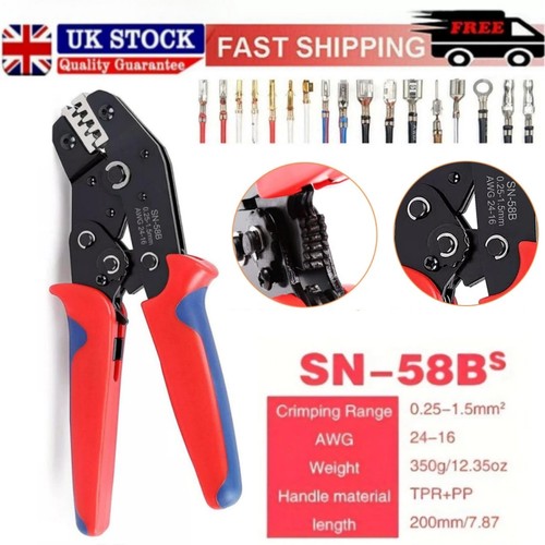 5mm ratchet crimp - 0.25-1.5mm²,