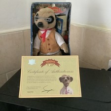 Yakov Meerkat Soft Toy with Tag and Display Box Included