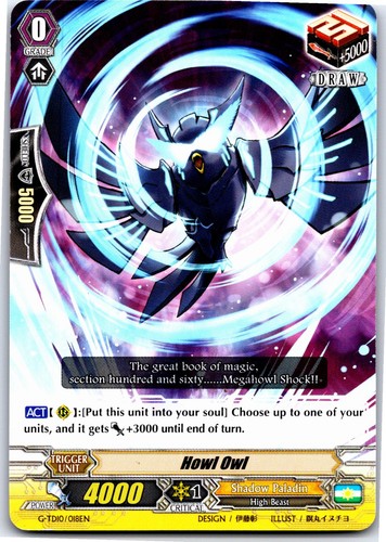 Howl owl td10 018en - howl, g-td10/018en