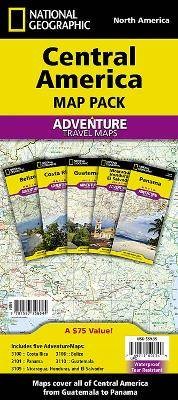Central america map pack - central,