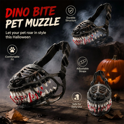 Scary dog mouth muzzle mask - uk,