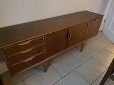 Mid Century Teak Vintage Wooden Sideboard Cabinet