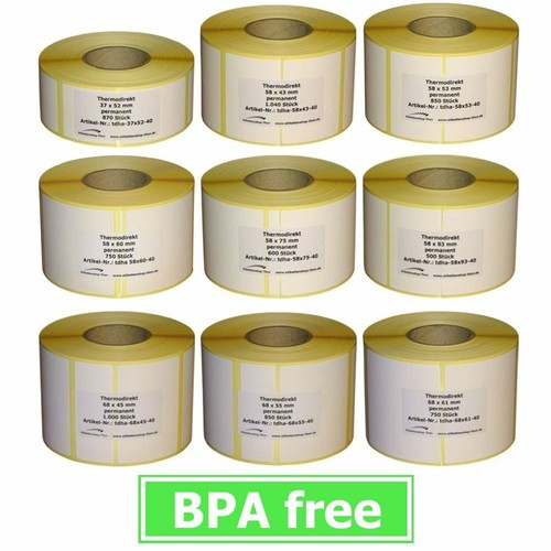 Thermoetiketten for bizerba - thermoetiketten,