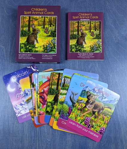 Children spirit animal cards - children's,
